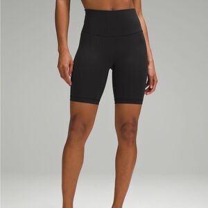 Women's Black High-Waisted Shorts